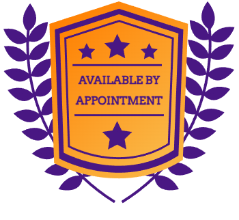 Available By Appointment Badge