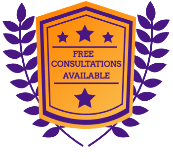 Free Consultations Available Badge